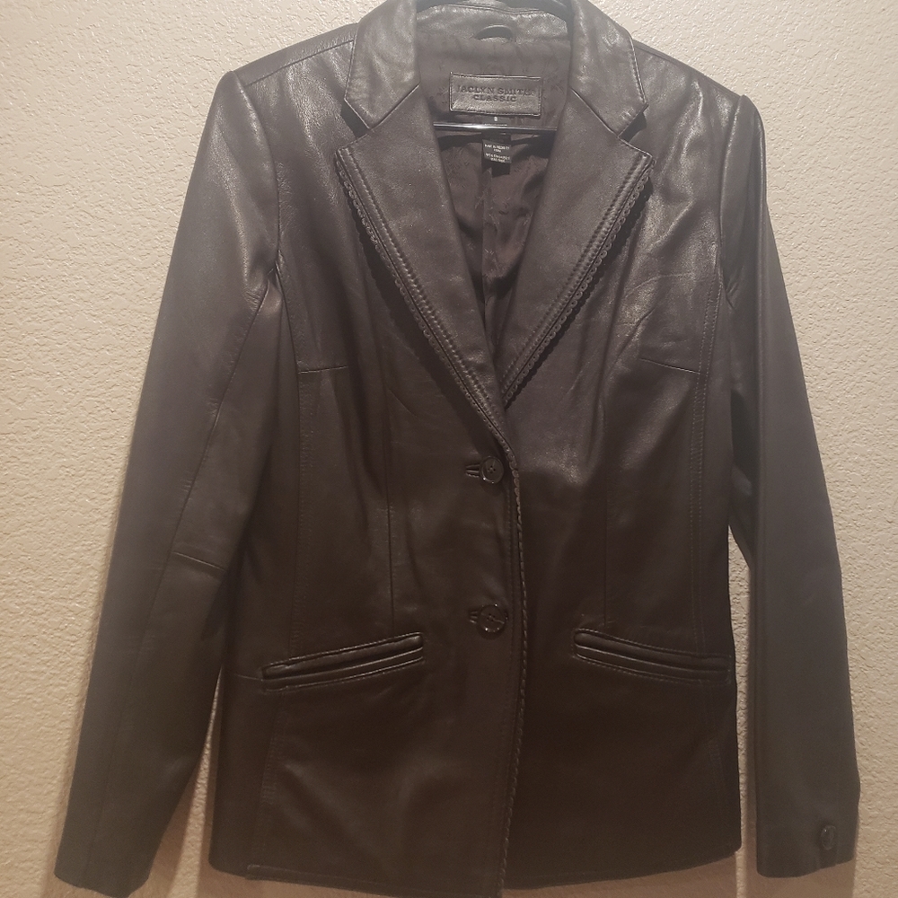 Leather jacket